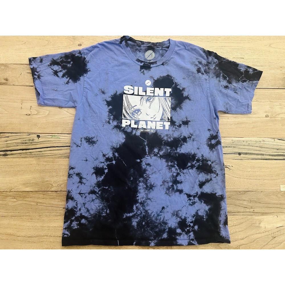 Silent Planet Superbloom Tye Dye Tour T-Shirt Size L